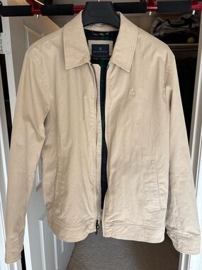 Brooks Brothers Men’s Khaki Lightweight Shirt Jacket